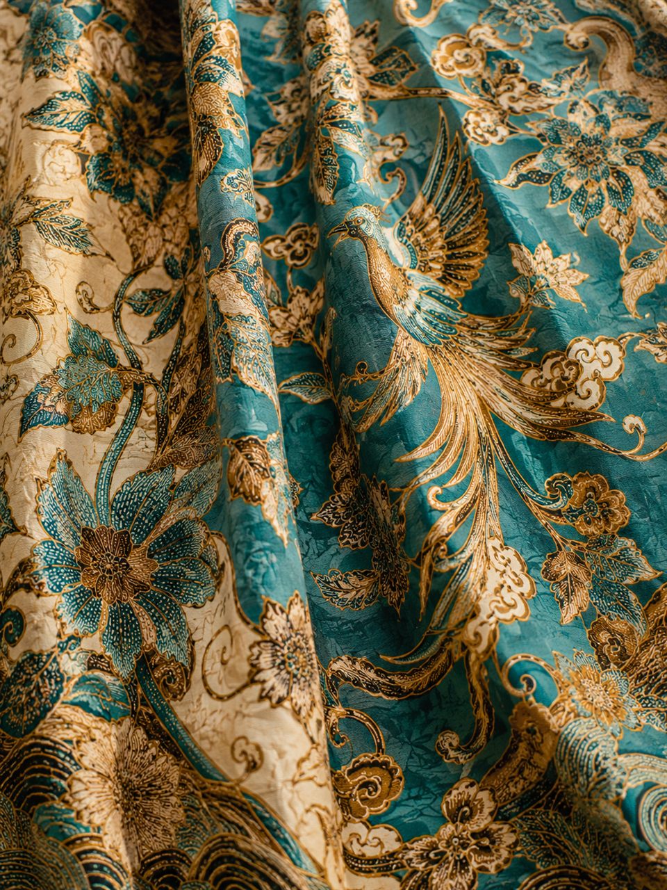 Cirebon hand-drawn coastal batik from West Java